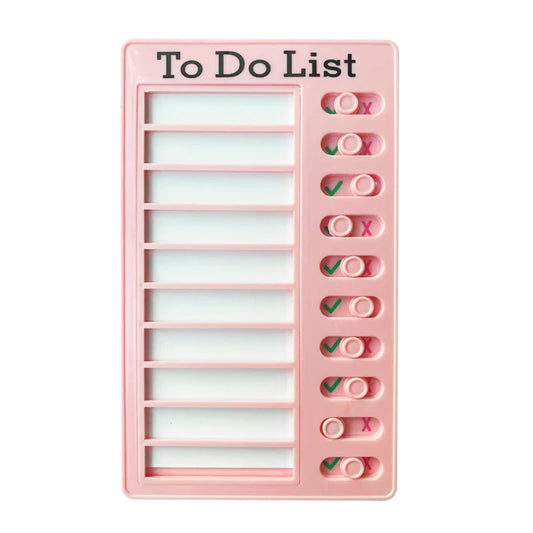 Self Discipline Check List Plastic Memo Board Daily Weekly Monthly Planner Kawaii To Do List Korean Stationery Office