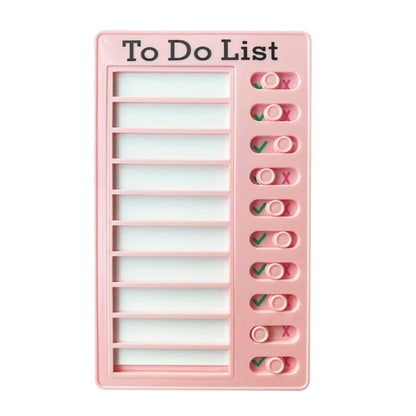 Self Discipline Check List Plastic Memo Board Daily Weekly Monthly Planner Kawaii To Do List Korean Stationery Office