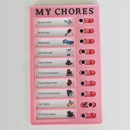 Self Discipline Check List Plastic Memo Board Daily Weekly Monthly Planner Kawaii To Do List Korean Stationery Office