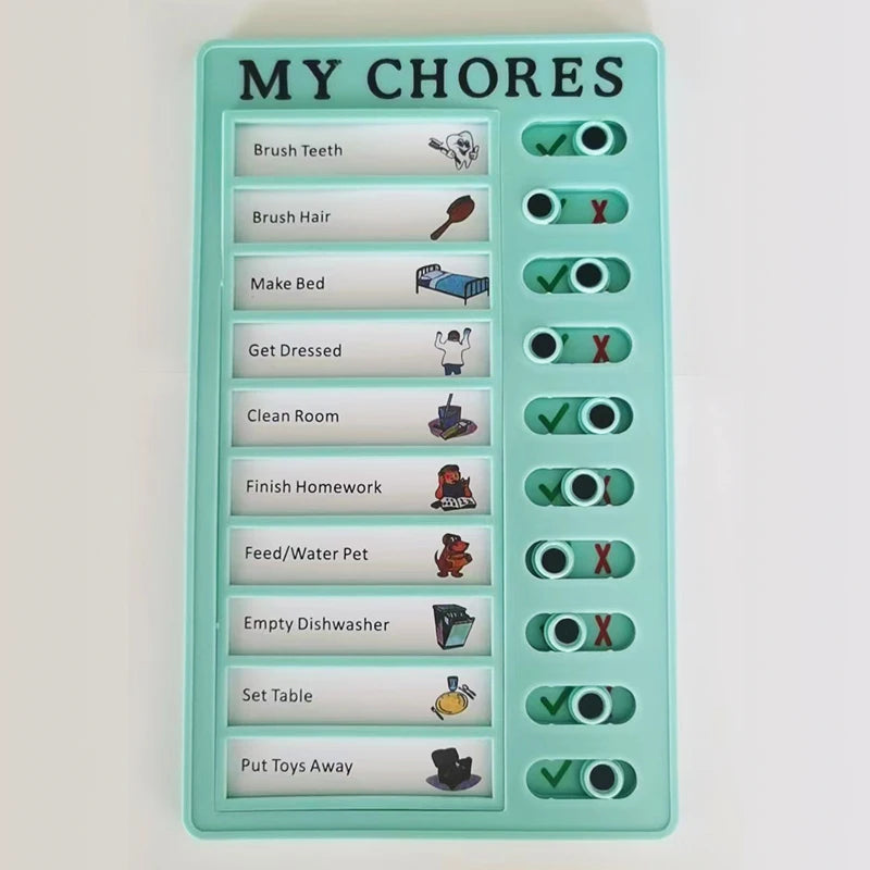 Self Discipline Check List Plastic Memo Board Daily Weekly Monthly Planner Kawaii To Do List Korean Stationery Office