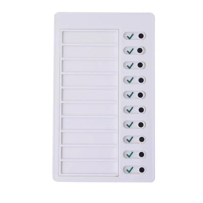 Self Discipline Check List Plastic Memo Board Daily Weekly Monthly Planner Kawaii To Do List Korean Stationery Office